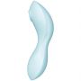 Stymulator łechtaczki Satisfyer Curvy Trinity 5 niebieski silikonowy - 3