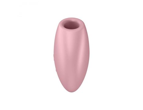Stymulator łechtaczki Satisfyer Cutie Heart jasnoczerwony silikonowy USB - 5