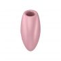 Stymulator łechtaczki Satisfyer Cutie Heart jasnoczerwony silikonowy USB - 6