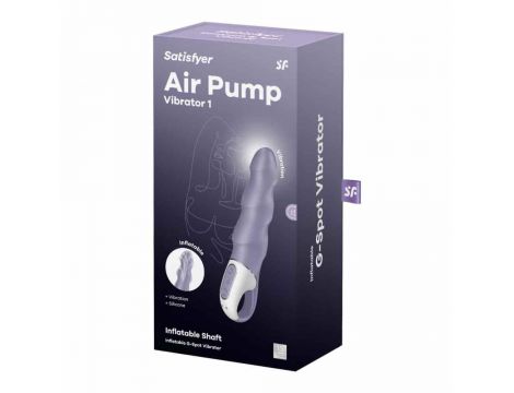 Wibrator punktu G pompowany Satisfyer silikonowy USB - 2