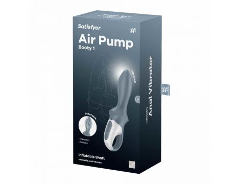 Wibrator analny pompowany Satisfyer Air Pump Booty 1 USB - 2