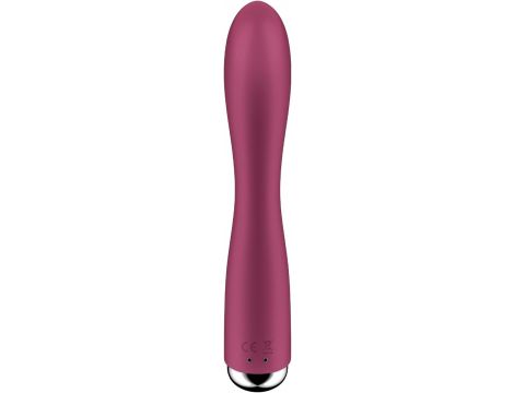Wibrator króliczek z rotacją Satisfyer Spinning Rabbit 1 czerwony USB - 6