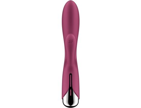 Wibrator króliczek z rotacją Satisfyer Spinning Rabbit 1 czerwony USB - 9