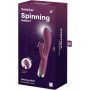 Wibrator króliczek z rotacją Satisfyer Spinning Rabbit 1 czerwony USB - 4