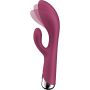 Wibrator króliczek z rotacją Satisfyer Spinning Rabbit 1 czerwony USB - 6