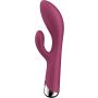 Wibrator króliczek z rotacją Satisfyer Spinning Rabbit 1 czerwony USB - 3