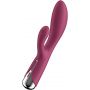 Wibrator króliczek z rotacją Satisfyer Spinning Rabbit 1 czerwony USB - 8