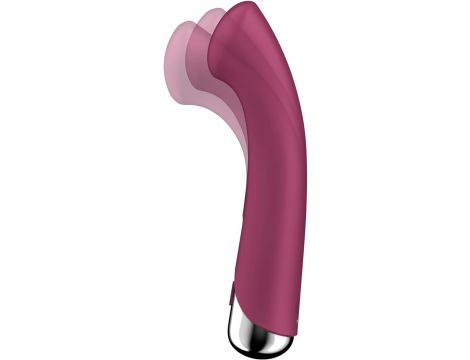 Wibrator punktu G obrotowy Satisfyer Spinning 1 czerwony - 3