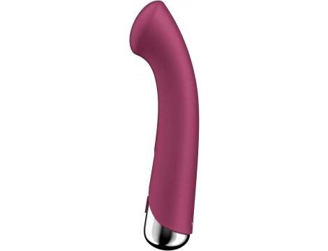 Wibrator punktu G obrotowy Satisfyer Spinning 1 czerwony - 9