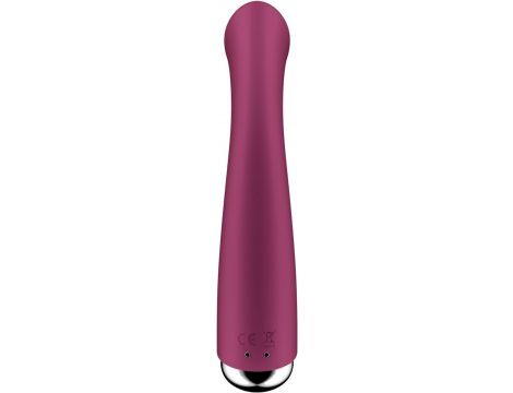 Wibrator punktu G obrotowy Satisfyer Spinning 1 czerwony - 4
