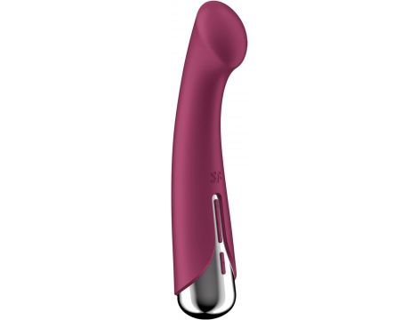 Wibrator punktu G obrotowy Satisfyer Spinning 1 czerwony - 5