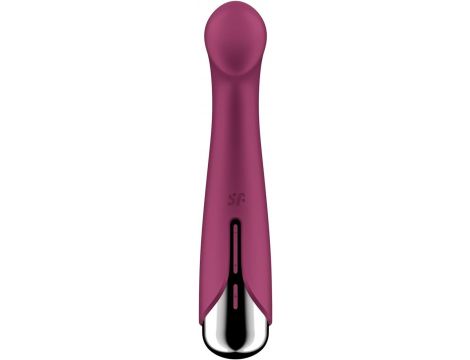 Wibrator punktu G obrotowy Satisfyer Spinning 1 czerwony - 8