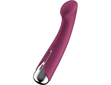 Wibrator punktu G obrotowy Satisfyer Spinning 1 czerwony - 7