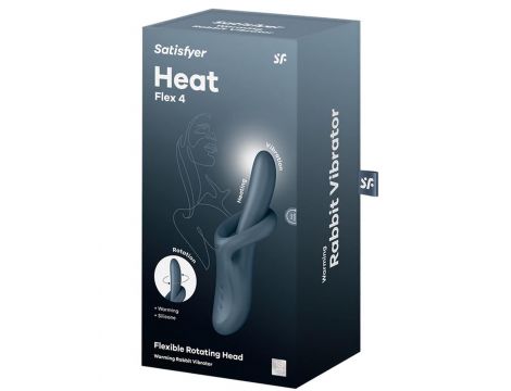 Stymulator rozgrzewający Satisfyer Heat Flex 4 szary