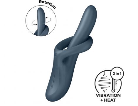 Stymulator rozgrzewający Satisfyer Heat Flex 4 szary - 3