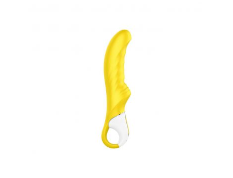 Wibrator punktu G Satisfyer Yummy Sunshine żółty silikonowy USB 23 cm