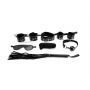 7 Pieces Black Bondage Set - 2