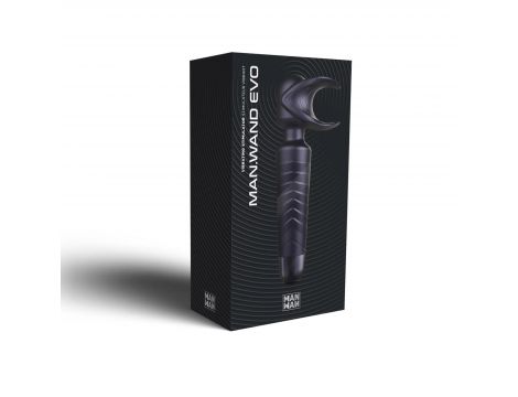Masturbator wibrujący Man.wand EVO czarny 20 cm - 5