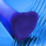 Dildo realistyczne LED fioletowe Straponme 18 cm M - 6