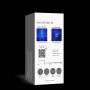 Dildo realistyczne LED fioletowe Straponme 18 cm M - 8