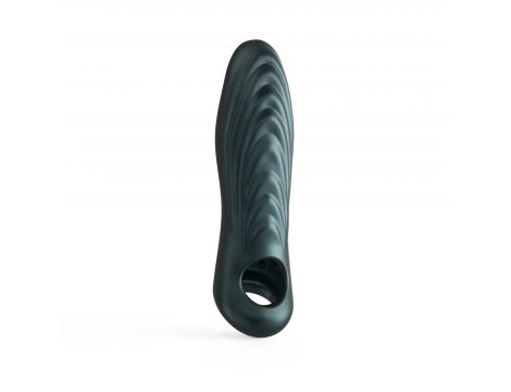 Przedłużka na penisa Ryzer Max Man.wand szara 18 cm - 3