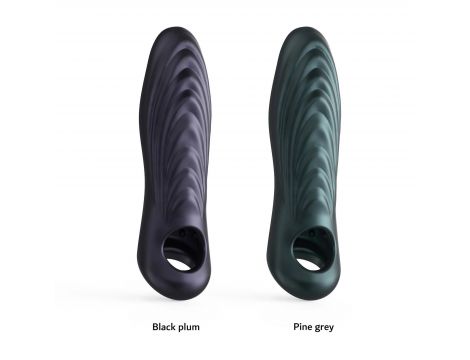 Przedłużka na penisa Ryzer Max Man.wand szara 18 cm - 2