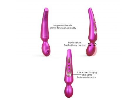 Stymulator łechtaczki Pleaser iridescent berry Love to Love - 4