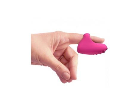 Wibrator na palec Dorcel Magic Finger silikonowy różowy USB - 3