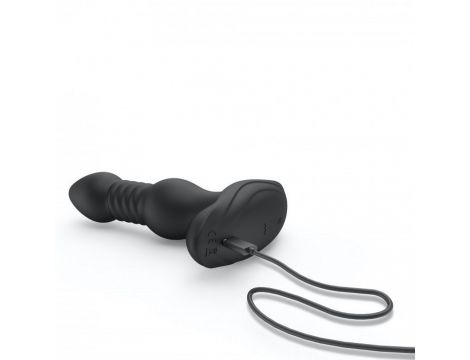 Korek analny pulsujący Deep Stormer Dorcel silikonowy pilot USB