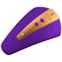 Stymulator łechtaczki Shunga Obi fioletowy silikonowy USB - 4