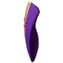Stymulator łechtaczki Shunga Obi fioletowy silikonowy USB - 5