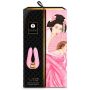 Wibrator podwójny Shunga Aiko silikonowy różowy USB 11 cm - 5