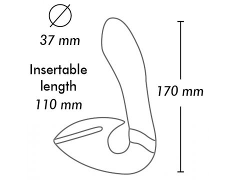 Wibrator silikonowy Shunga Soyo różowy USB 17 cm - 2