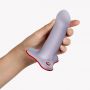 Dildo silikonowe Fun Factory Amor lawendowe 13,5 cm - 5