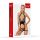 Siatęczkowe body erotyczne z ekoskóry SoftLine czarne 2XL