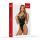 Body erotyczne siateczkowe z zamkiem SoftLine czarne XL