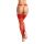 Pończochy SoftLine 5508 czerwone plus size 2XL
