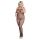 Siatkowy bodystocking Grid SoftLine plus size czarny XL 3XL