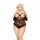 Body erotyczne Bona koronkowe SoftLine Plus Size black XL