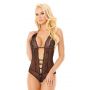 Body siateczkowe erotyczne Pamela czarne S/M SoftLine - 2