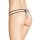 Stringi erotyczne z haftem SoftLine 2401 czarne S/L