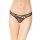 Figi koronkowe tiulowe SoftLine Collection czarne M/L