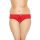 Stringi siateczkowe koronkowe SoftLine 2466 czerwone 3XL