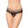 Koronkowe stringi SoftLine Collection 2475 czarne S/M
