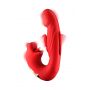 Wibrator króliczek Yoba Kissy 3w1 silikonowy USB 17,6 cm - 3