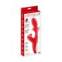 Wibrator króliczek Yoba Joyfully 3w1 czerwony USB 25 cm - 2