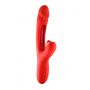 Wibrator króliczek Yoba Joyfully 3w1 czerwony USB 25 cm - 5