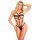 Regulowany body harness Paris Hollywood czarny