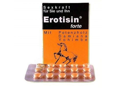 EROTISIN FORTE, DRAGEES 30ER
