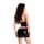 Komplet bielizny Wetlook Gigi Glossy czarny S